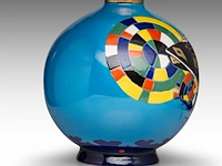 Vase 'normandie', danillo curetti (1953-1993) for faiences de longwy, france, ed. 24/50 40 cm. (15 3/4 in.) - afbeelding 5 van  8