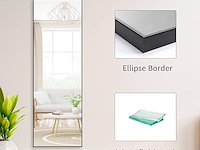 Vasemouh lichaamsspiegel (165 x 51 cm) - afbeelding 3 van  4