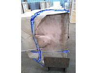 Vaste panoramische hoekbank - beige corduroy - afbeelding 2 van  14