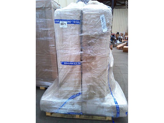 Vaste panoramische hoekbank - beige corduroy - afbeelding 5 van  14