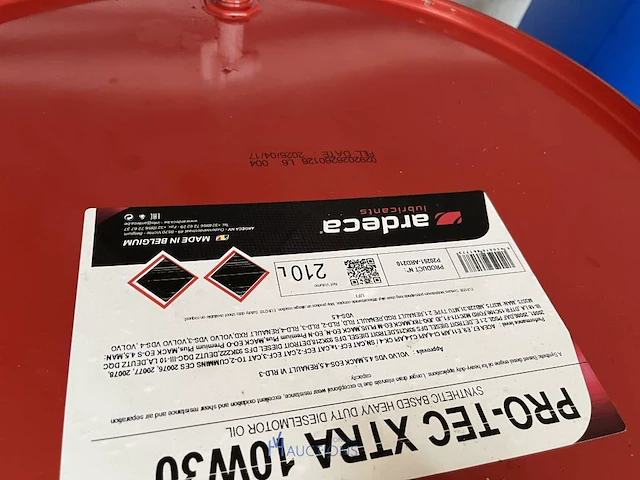 Vat motorolie ardeca pro tech xtra 10w-30 - 210 l - afbeelding 2 van  2