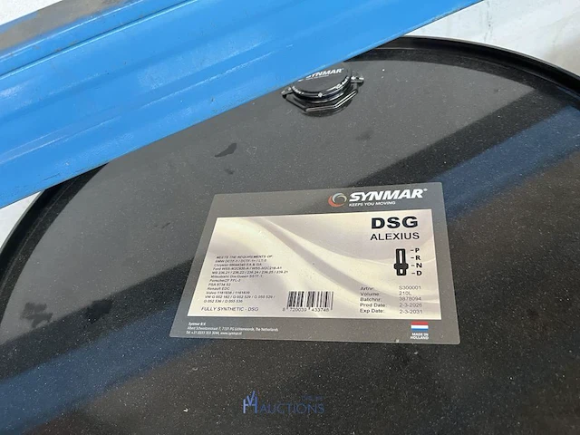 Vat transmissieolie synmar dsg alexius - 210 l - afbeelding 2 van  2