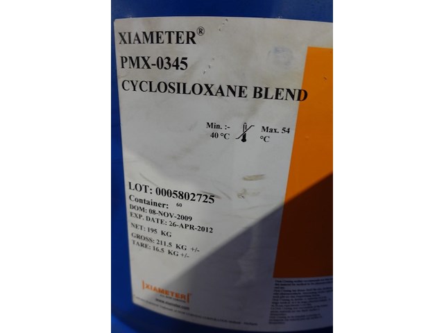 Vat xiameter pmx-0345 cyclosiloxane blend - afbeelding 3 van  3