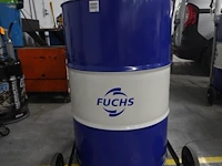 Vatenkar met samoa pomp en vat olie 250l