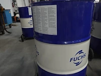 Vatenkar met samoa pomp en vat olie plm 250l