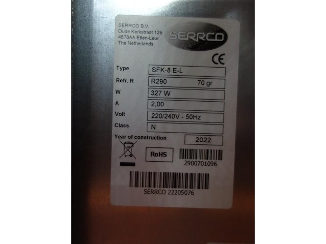 Vatenkoelkast serrco - afbeelding 5 van  7