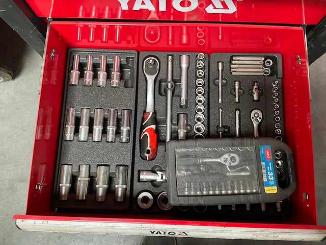 Vato gereedschapswagen met inhoud - afbeelding 9 van  10