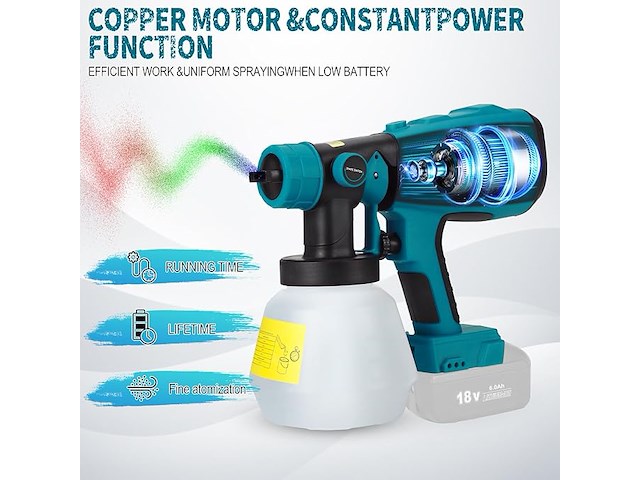 Vayalt elektrisch verfspuitsysteem - afbeelding 3 van  4