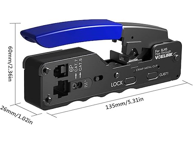 Vcelink krimptang - afbeelding 2 van  5