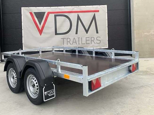 Vdm - multicarrier - 2026- flatbed - car trailer - afbeelding 4 van  7