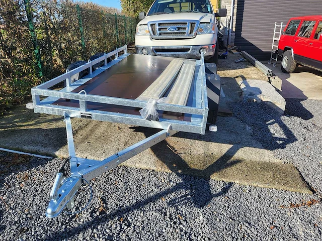Vdm - multicarrier - 2026- flatbed - car trailer - afbeelding 1 van  9