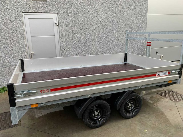 Vdm plateau aanhangwagen nieuw - afbeelding 3 van  8