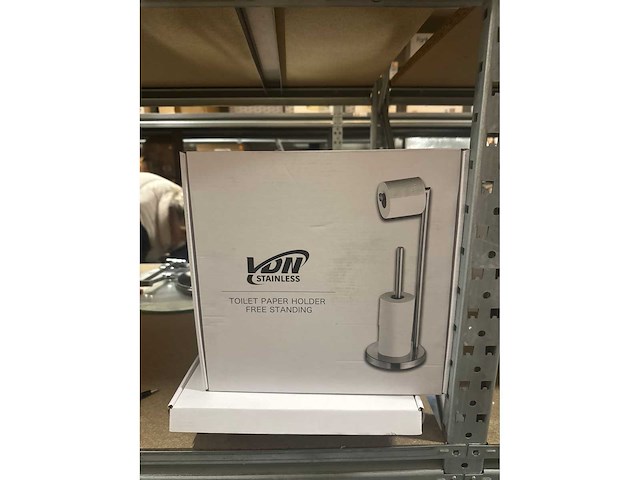 Vdn toiletrolhouder 3 stuks - afbeelding 1 van  1