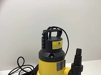 Vdt garden vuilwater- dompelpomp ipx8 - met vlotter - geel/zwart - afbeelding 5 van  8