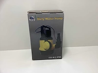 Vdt garden vuilwater- dompelpomp ipx8 - met vlotter - geel/zwart - afbeelding 8 van  8