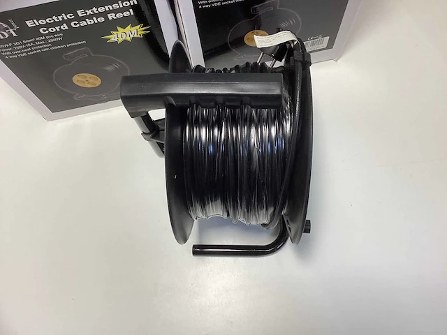 Vdt snoer- kabelhaspel - 40 meter - 230v (3x) - afbeelding 6 van  10