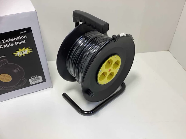 Vdt snoer- kabelhaspel - 40 meter - 230v - afbeelding 4 van  8