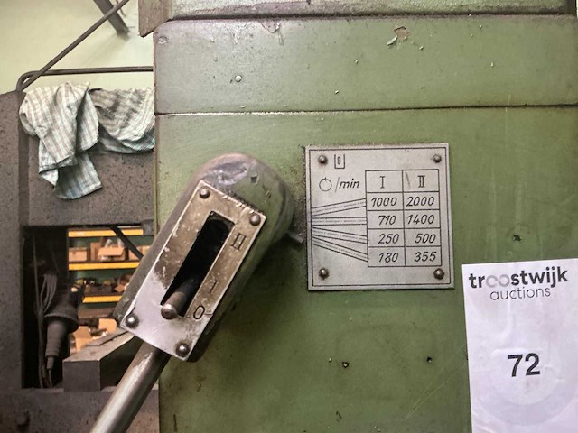 Veb bkr2x16 dubbele kolomboormachine - afbeelding 8 van  10