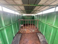 Veeaanhangwagen ongeremd hydraulische laadklep - afbeelding 7 van  19