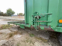 Veeaanhangwagen ongeremd hydraulische laadklep - afbeelding 8 van  19