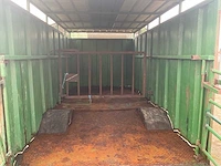 Veeaanhangwagen ongeremd hydraulische laadklep - afbeelding 11 van  19