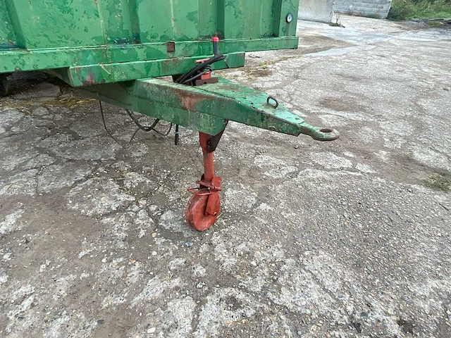 Veeaanhangwagen ongeremd hydraulische laadklep - afbeelding 18 van  19
