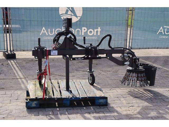 Veegborstel aanbouw grs machines gr-ob3p nieuw - afbeelding 1 van  1