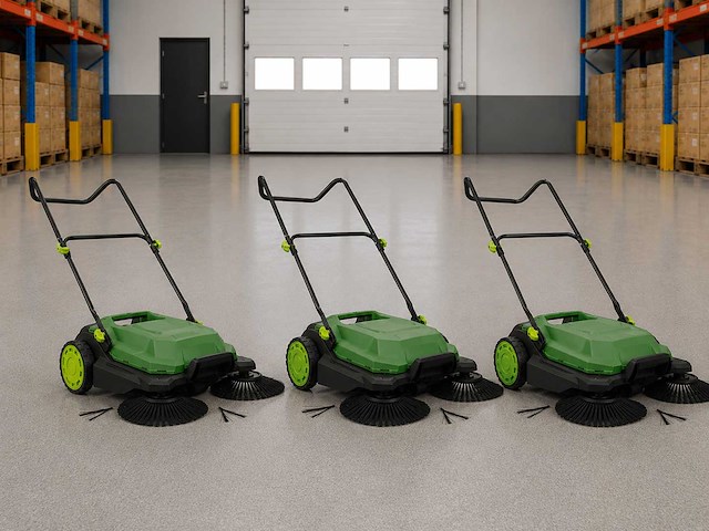 Veegmachine (3x) - afbeelding 1 van  8