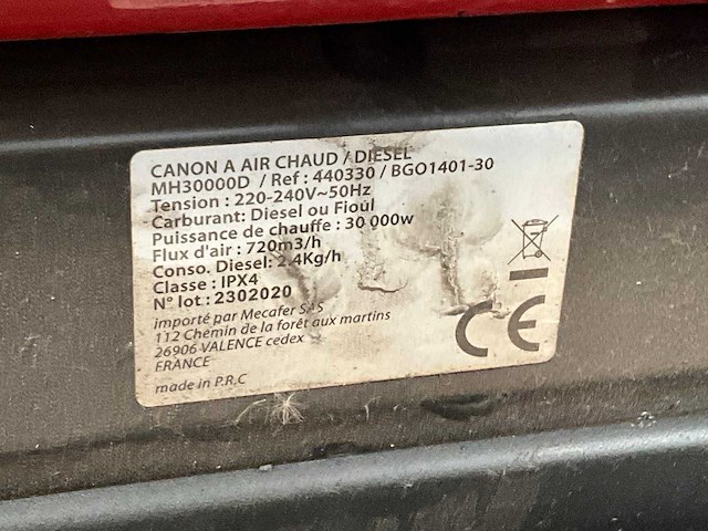 Veegmachine + hittekanon - afbeelding 3 van  8