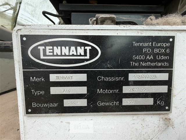 Veegmachine hofmans tennant a80 - afbeelding 18 van  25