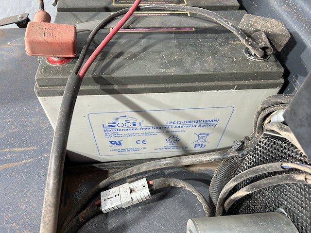 Veegmachine ip cleaning 712 et rider - afbeelding 5 van  7