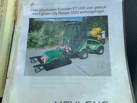 Veegmachine met onkruidverbrander - afbeelding 6 van  12