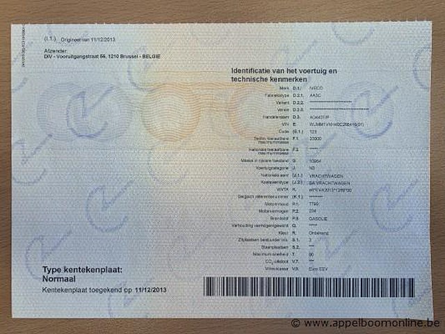 Veegwagen iveco ad440t/p, datum 1ste inschrijving 11/12/2013, km-stand laatste keuring 29/10/2026 96.673, euro eev - afbeelding 4 van  16