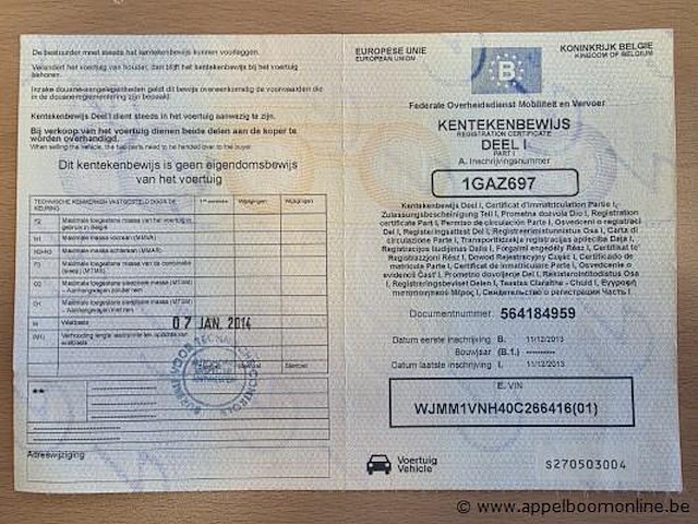 Veegwagen iveco ad440t/p, datum 1ste inschrijving 11/12/2013, km-stand laatste keuring 29/10/2026 96.673, euro eev - afbeelding 16 van  16