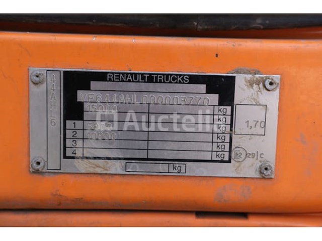 Veegwagen renault midlum 44ahl5 (2009-66,148 km) - afbeelding 15 van  43