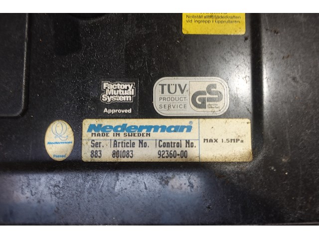 Veerbediende slanghaspel nederman - afbeelding 3 van  3