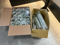 Vegware plastiek bekers met deksel recyclebaar - afbeelding 1 van  3