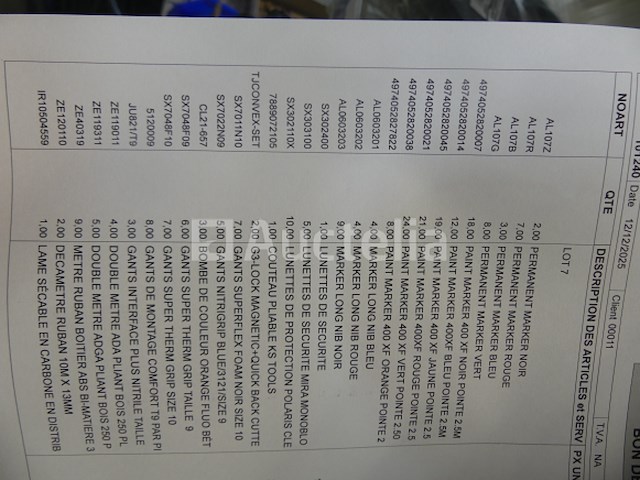 Veiligheidsbrillen, werkhandschoenen, knippers, enzovoort. - afbeelding 2 van  13