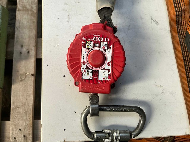 Veiligheidsgordel en valblok (2x) - afbeelding 2 van  6