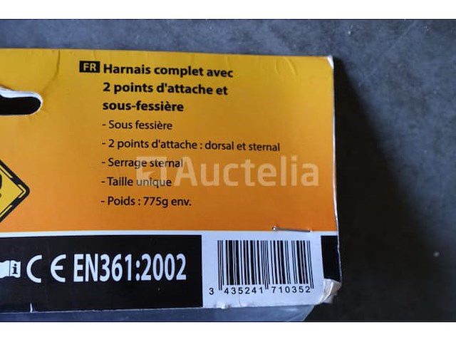 Veiligheidsharnas + levenslijn - afbeelding 2 van  9