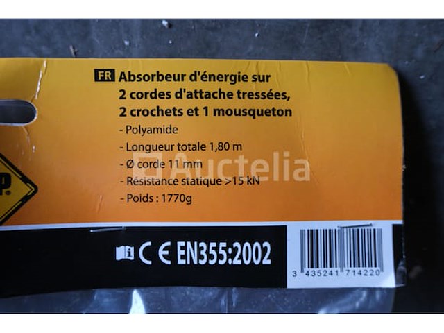 Veiligheidsharnas + levenslijn - afbeelding 8 van  9