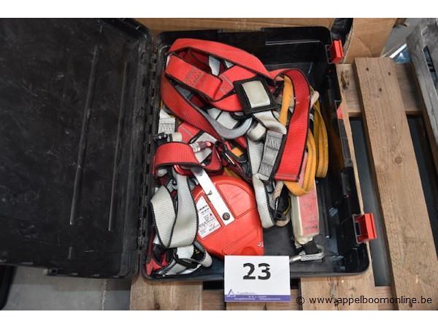 Veiligheidsharnas met valbeveiliger, würth, in koffer - afbeelding 1 van  1