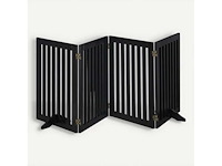 Veiligheidshek 92 cm zwart - afbeelding 2 van  4
