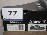 Veiligheidsschoenen, artelli, low shoe pro sorrento src, maat 45, en iso 20345:2011 s3 src, gebruikt - afbeelding 1 van  1