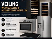 Veiling wijnkoelers en div keukentoestellen: topmerken als küpperbusch - fhiaba - avintage - fisher&paykel - liebherr en anderen