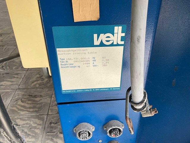 Veit 144.721.000.0 (afzuig)strijktafel (3x) - afbeelding 17 van  29