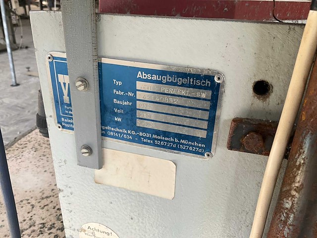 Veit perfekt hv en sw stoomstrijktafel (2x) - afbeelding 7 van  15