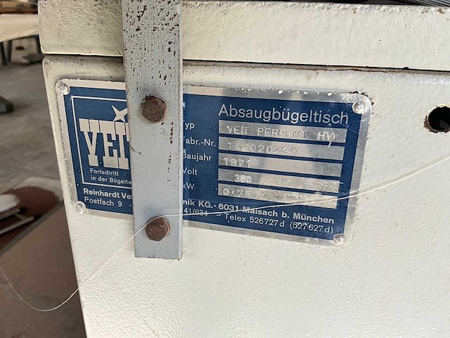 Veit perfekt hv stoomafzuigtafel - afbeelding 7 van  7