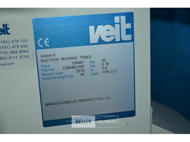 Veit strijktafel - afbeelding 9 van  9