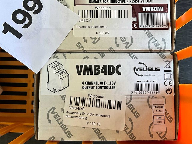 Velbus domotica onderdelen - afbeelding 3 van  4